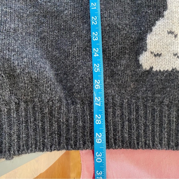 Vintage United Colors of Benetton Shetland Wool Scandi Fair Isle Sweater L - Picture 15 of 16